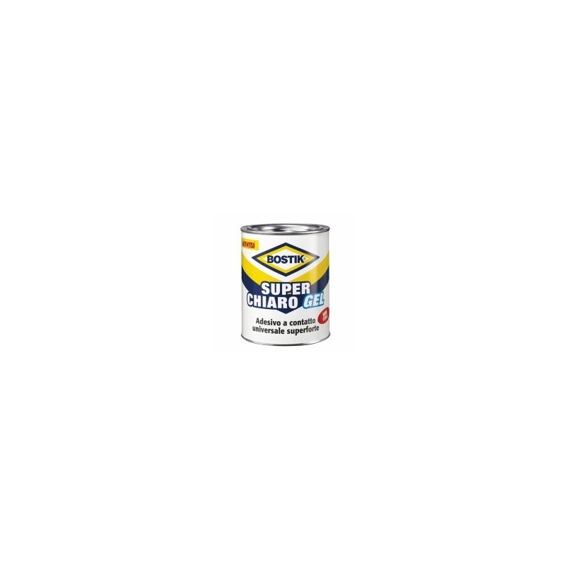 ADESIVO SUPERCHIARO BARATTOLO ml 750 GEL BOSTIK ADESIVO SUPERCHIARO BARATTOLO ml 750 GEL BOSTIK
