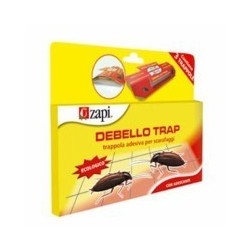 TRAPPOLA ADESIVA SCARAFAGGI DEBELLO TRAP Pz.3 ZAPI