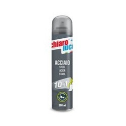 DETERGENTE CHIARO LUCE ml 300 ACCIAIO SPRAY