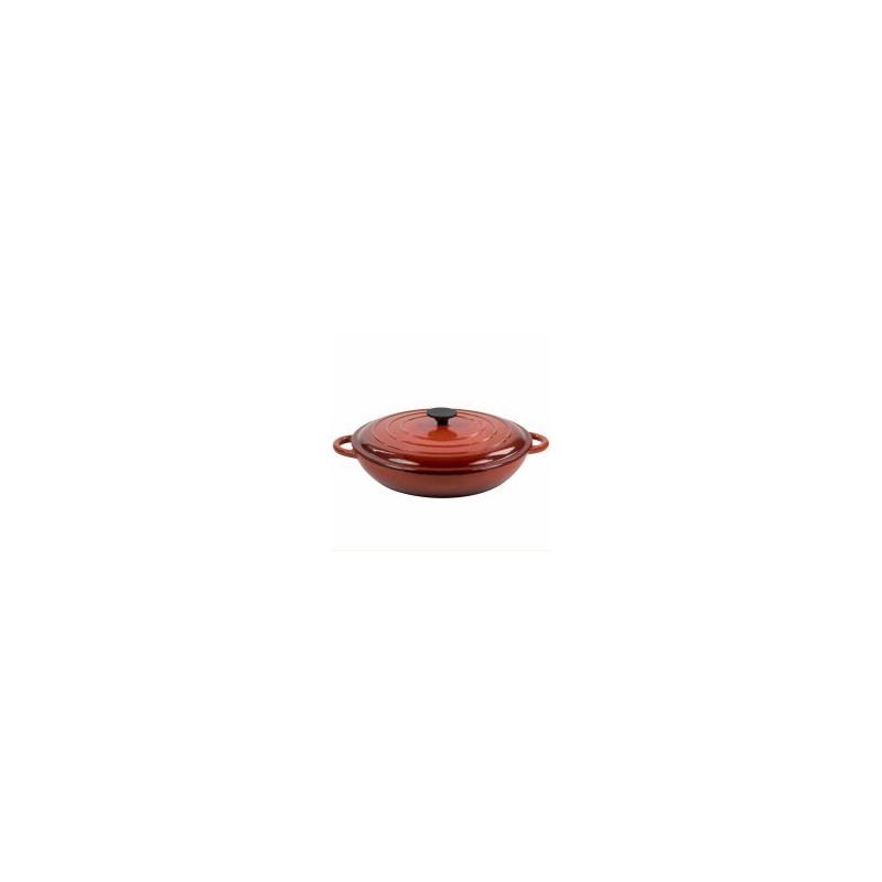 TEGAME GHISA 2 M C/COPERCHIO NORMANDIE cm 31 ILSA TEGAME GHISA 2 M C/COPERCHIO NORMANDIE cm 31 ILSA