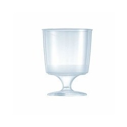 BICCHIERE CRYSTAL cc 190 TRASP. Pz. 8 BIBO