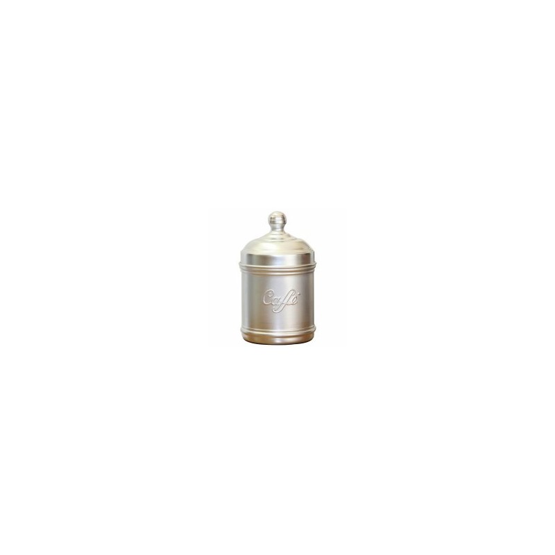 BARATTOLO ALLUMINIO CAFFE' cm 10 h 12 OTTINETTI BARATTOLO ALLUMINIO CAFFE' cm 10 h 12 OTTINETTI