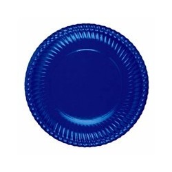 PIATTO CARTA PORTATA BLU cm 30 Pz. 6 BIBO