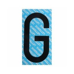 LETTERA ADESIVA NERA SERIE T G LETTERFIX