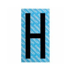 LETTERA ADESIVA NERA SERIE T H LETTERFIX