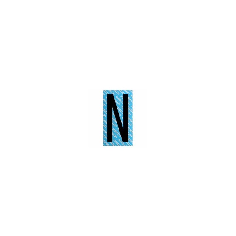 LETTERA ADESIVA NERA SERIE T N LETTERFIX LETTERA ADESIVA NERA SERIE T N LETTERFIX