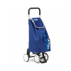 CARRELLO SPESA TWIN BLU l 56 41x53 h 92 GIMI