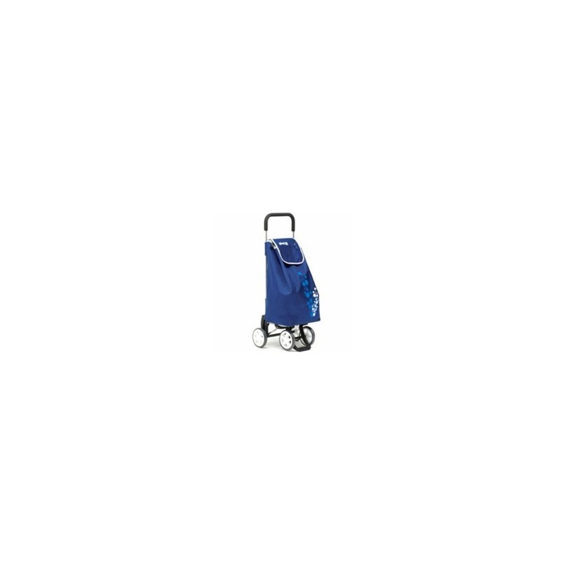 CARRELLO SPESA TWIN BLU l 56 41x53 h 92 GIMI