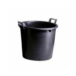 MASTELLO TONDO FORI l 70 cm 55 h 47 NERO ICS