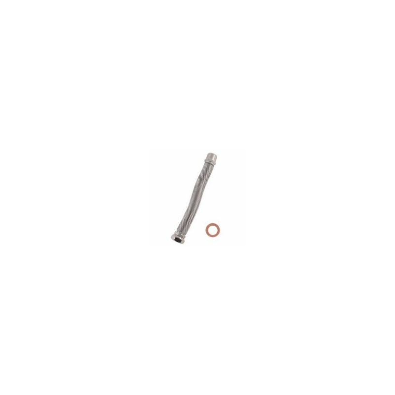 TUBO ACQUA INOX M1/2"-F1/2" 20.0/40.0 ESTENSIBILE TUBO ACQUA INOX M1/2"-F1/2" 20.0/40.0 ESTENSIBILE