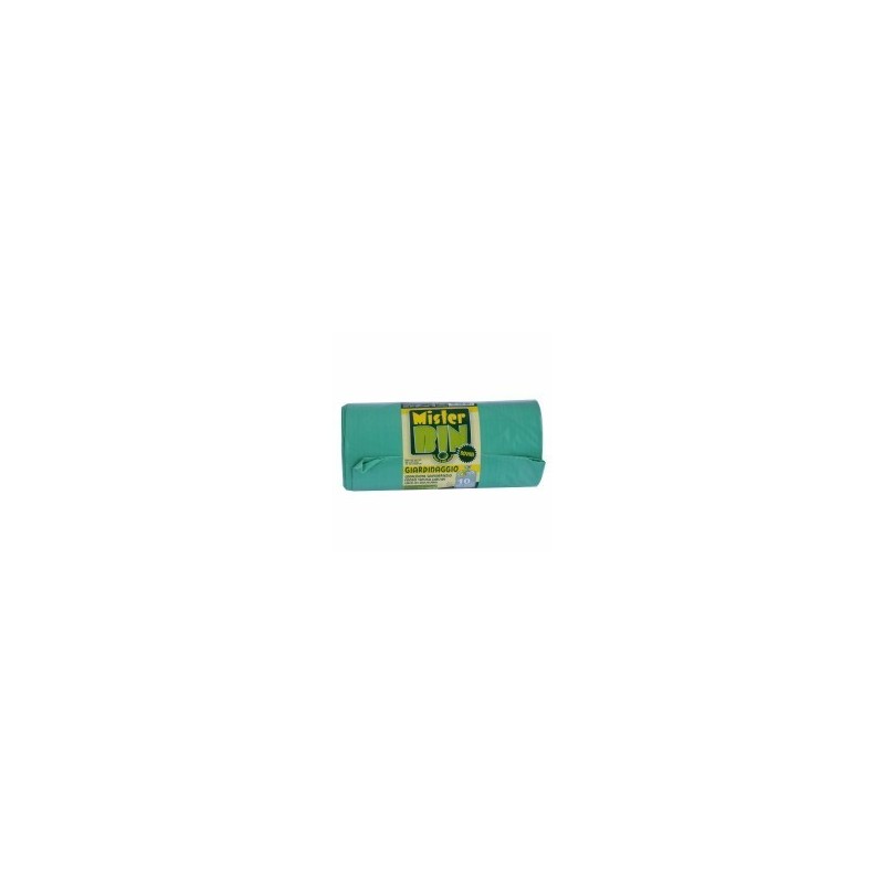 SACCO GIARDINO LEGACCI VERDE 77x110 Pz.10 MR.BIN SACCO GIARDINO LEGACCI VERDE 77x110 Pz.10 MR.BIN