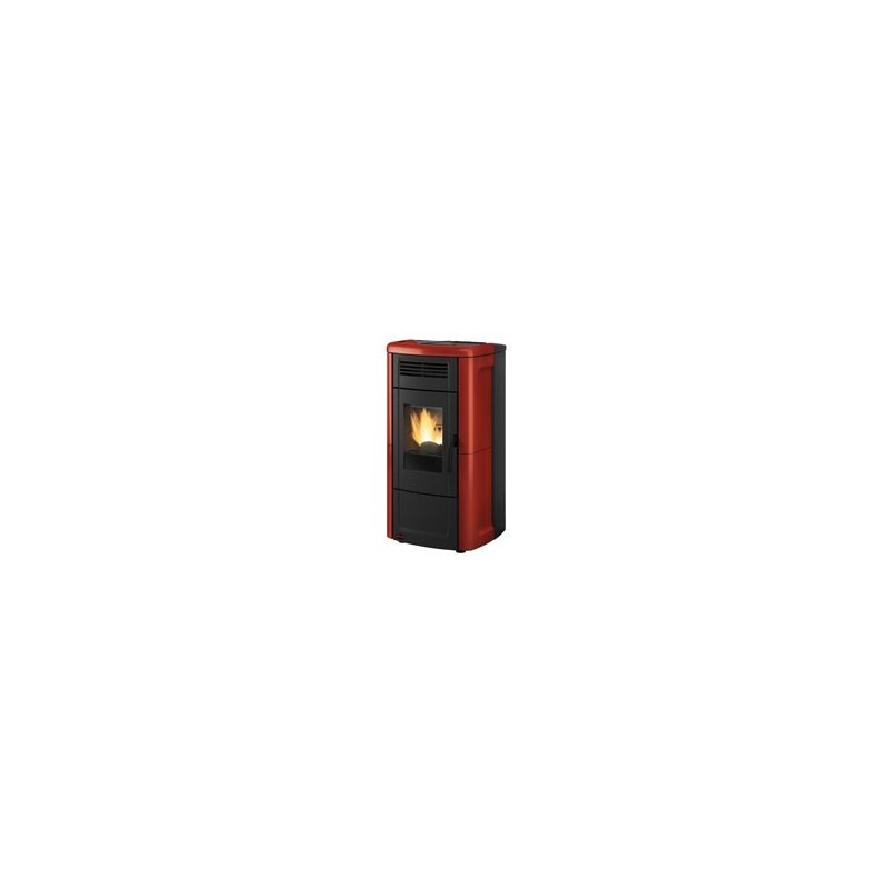 STUFA PELLET NOVELLA PLUS BORDEAUX EXTRAFLAME STUFA PELLET NOVELLA PLUS BORDEAUX EXTRAFLAME