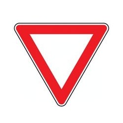 CARTELLO STRADALE DARE PRECEDENZA 3G