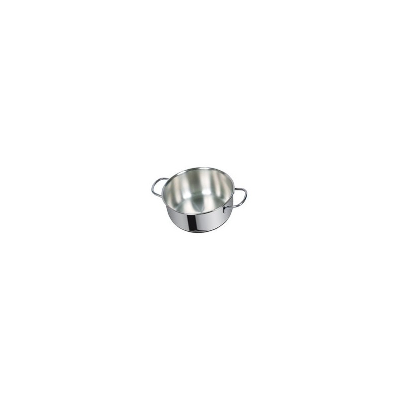 CASSERUOLA INOX 2 MANICI cm 12 DUNE METALSOMMA