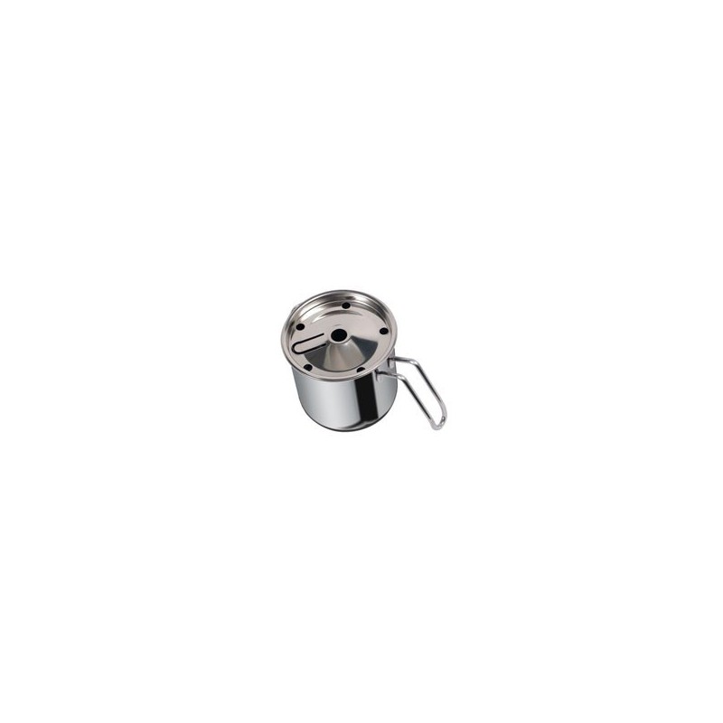 BOLLILATTE ACCIAIO M/INOX cm 12 DUNE METALSOMMA