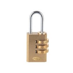 LUCCHETTO OTTONE mm 20 COMBINAZIONE POTENT