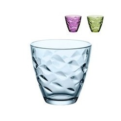 BICCHIERE FLORA ACQUA LILLA cc 260 Pz.6 BORMIOLI