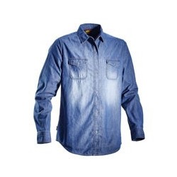 CAMICIA DENIM BLU WASHING M SHIRT DIADORA