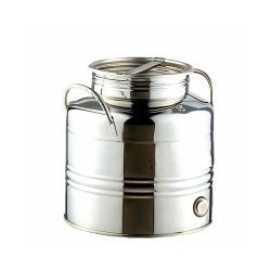 FUSTO ALIMENTI BASSO INOX 18/10 l 30 MILANO