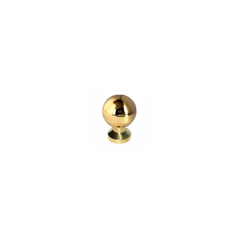 POMOLO SFERA OTTONE LUCIDO M10 mm 50