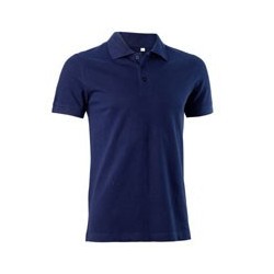 POLO ATLAR II BLU MANICA CORTA XXL