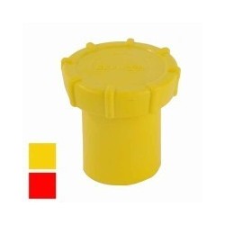 TAPPO PROTEZIONE TONDINI giallo mm 18/30 Pz.10