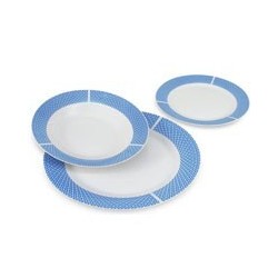 SERVIZIO PIATTI ROMBI - Set Pz.18