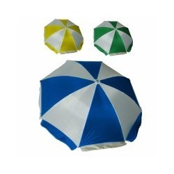 PARASOL EN ACIER POL.BLANC/BLEU 240 SOMMETS 06300