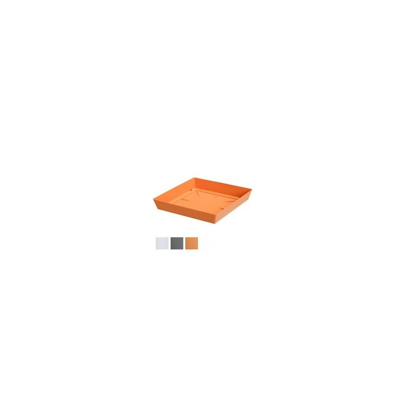SOTTOVASO LOFLY LOW QUADRO cm 17x17 h 2,7 bianco SOTTOVASO LOFLY LOW QUADRO cm 17x17 h 2,7 bianco