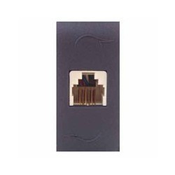 FRUTTO COMFORT PRESA TELEFONO PLUG 6/4