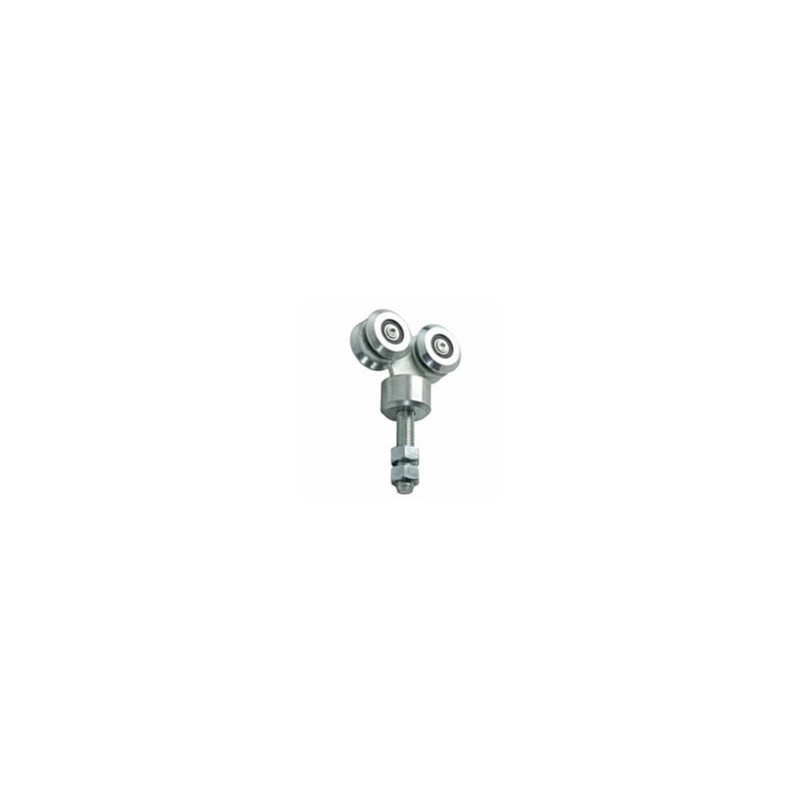 CARRELLO PORTONI 4 RUOTE GIREVOLE 10C mm 44 CARRELLO PORTONI 4 RUOTE GIREVOLE 10C mm 44
