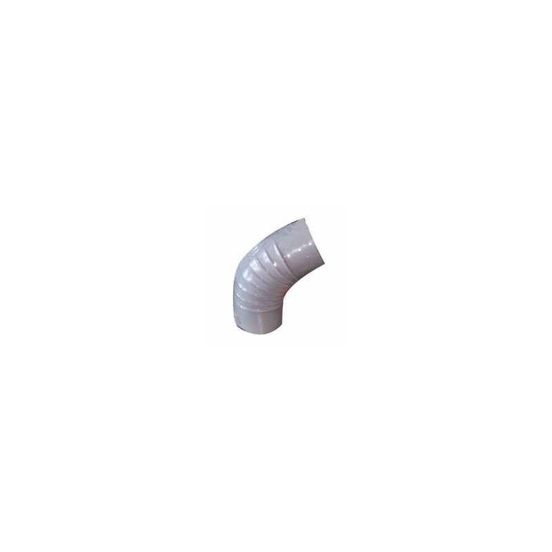 GOMITO SMALTATO APERTO 65^ BIANCO cm 8 GOMITO SMALTATO APERTO 65^ BIANCO cm 8