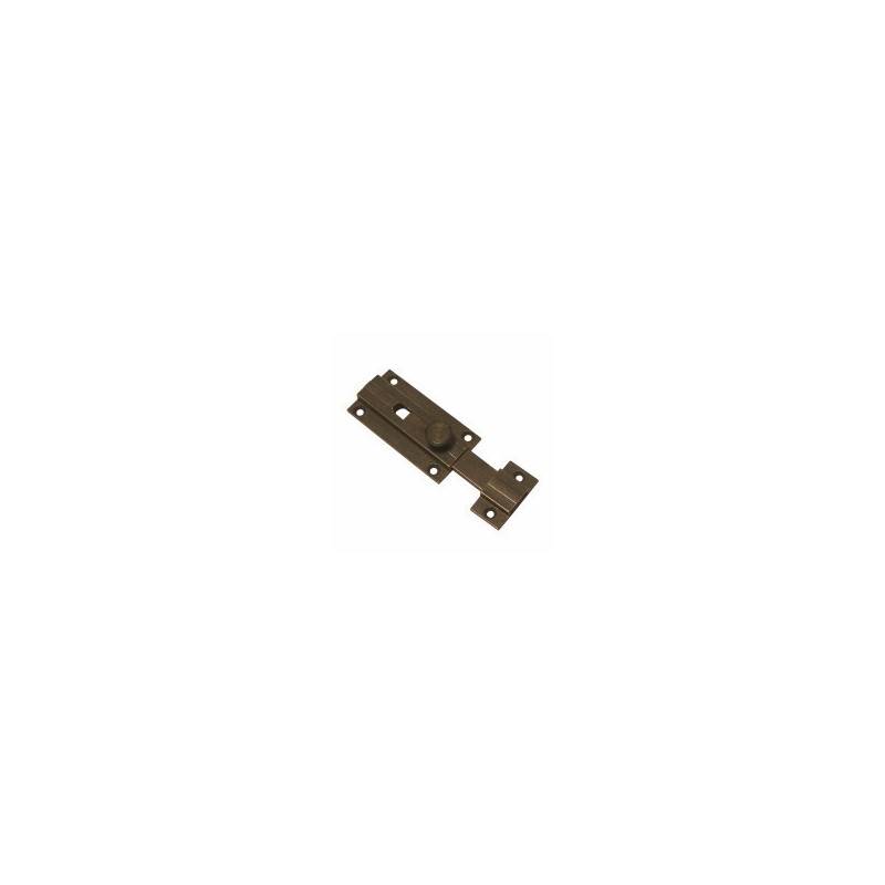 CATENACCIO ORIZZONTALE OTTONE BRONZATO mm 31x 80 CATENACCIO ORIZZONTALE OTTONE BRONZATO mm 31x 80