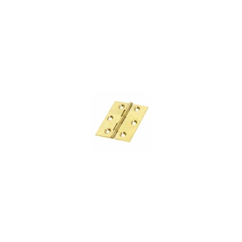 CERNIERA QUADRA SPINA FISSA OTTONE mm 40x35 CERNIERA QUADRA SPINA FISSA OTTONE mm 40x35