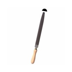 LIMA MEZZA TONDA MANICO LEGNO 6" mezzo dolce