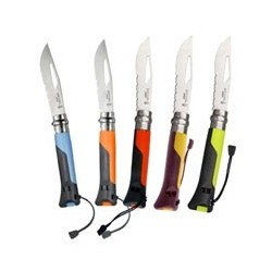 COLTELLO VIROBLOC INOX N. 8 OUTDOOR MANDAR. OPINEL