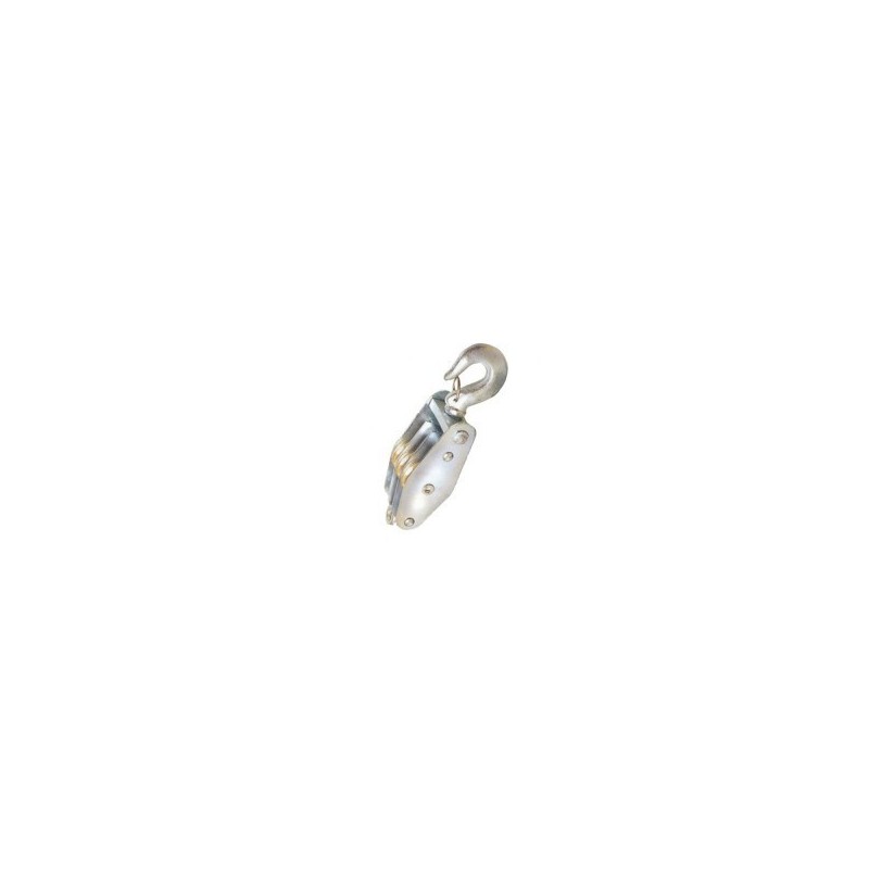 CARRUCOLA 3 RUOTE OTTONE mm 40 CARRUCOLA 3 RUOTE OTTONE mm 40