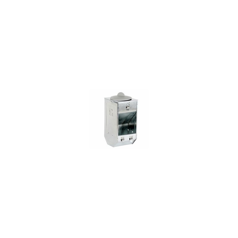 MANGIATOIA GABBIE CONIGLI SEMPLICE cm 12x12,5 h 24 MANGIATOIA GABBIE CONIGLI SEMPLICE cm 12x12,5 h 24