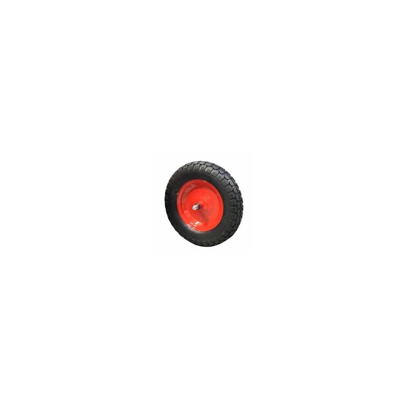 RUOTA CARRIOLE VASCA PLASTICA VEDEVERDE 400x80 RUOTA CARRIOLE VASCA PLASTICA VEDEVERDE 400x80
