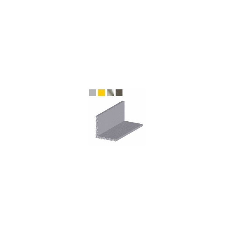 ALLUMINIO ANGOLARE mm 10x10x1,0 h 200 argento ALLUMINIO ANGOLARE mm 10x10x1,0 h 200 argento