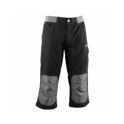 PANTALONE 3/4 COTONE NERO/GRIGIO JUMPING