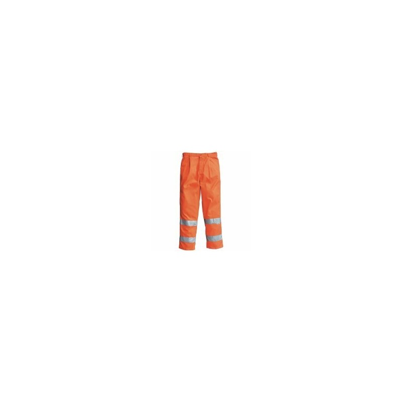 PANTALONE ALTA VISIBILITA' REFLEX ARANCIO 48