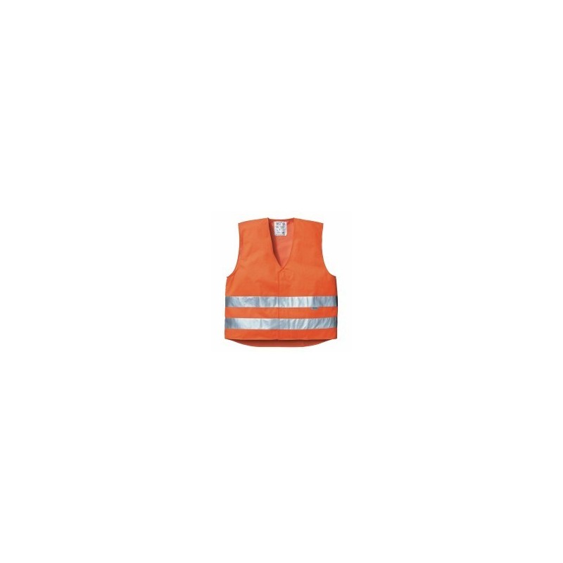 GILET ALTA VISIBILITA' REFLEX ARANCIO L