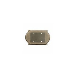 PLACCA PORTANUMERI OTTONE P1 170x120 10-681 SILMEC