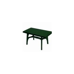 TAVOLO RESINA RETTANG.VERDE 140x 80 1061 SCAB