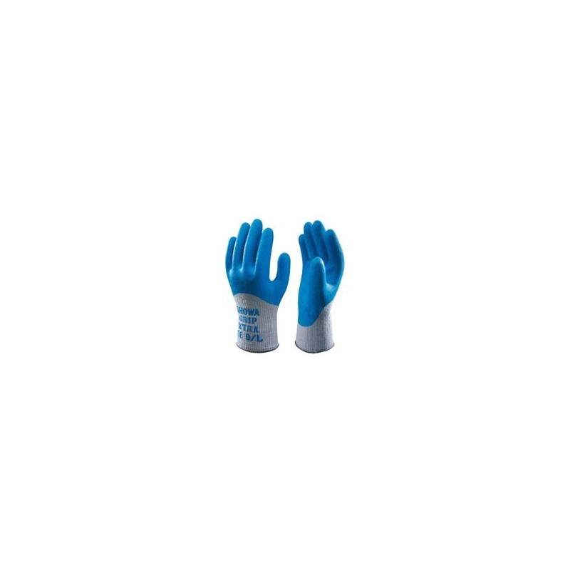 GUANTI LATTICE 305 GRIP BLU 10 SHOWA GUANTI LATTICE 305 GRIP BLU 10 SHOWA