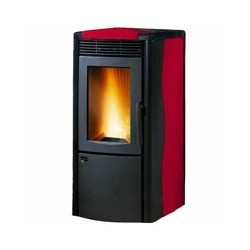 STUFA PELLET CONTESSA BORDEAUX EXTRAFLAME