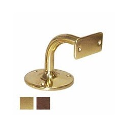 SUPPORTO CORRIMANO TONDO ATT.PIANO OTT BRONZATO