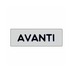 ETICHETTA AVANTI 15x 5 ADESIVA