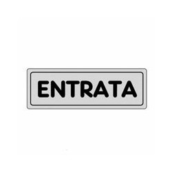 ETICHETTA ENTRATA 15x 5 ADESIVA